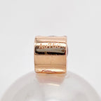 13.7mm South Sea Pearl & Pink Diamond Pendant, 18K Rose Gold
