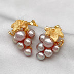 Grace 8.6mm Freshwater Pearl Ring & Earrings Set, Gold-Plated S925